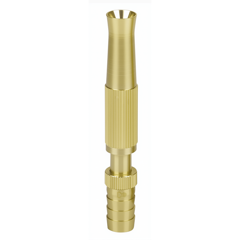 2521  Brass Adjustable Hose Nozzle-L