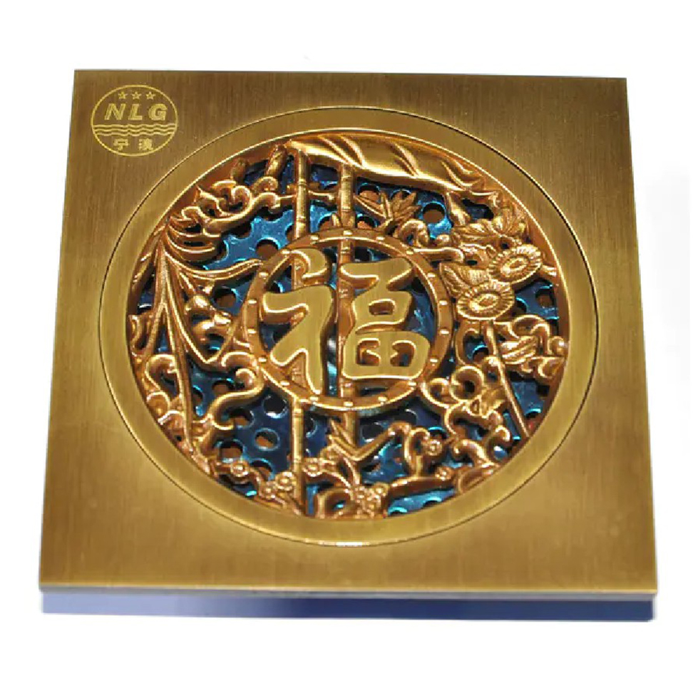 1079-brass floor drain