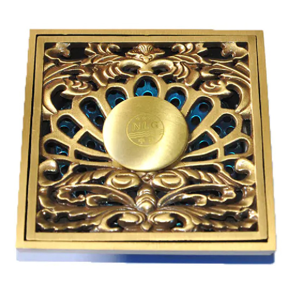 1062-brass floor drain