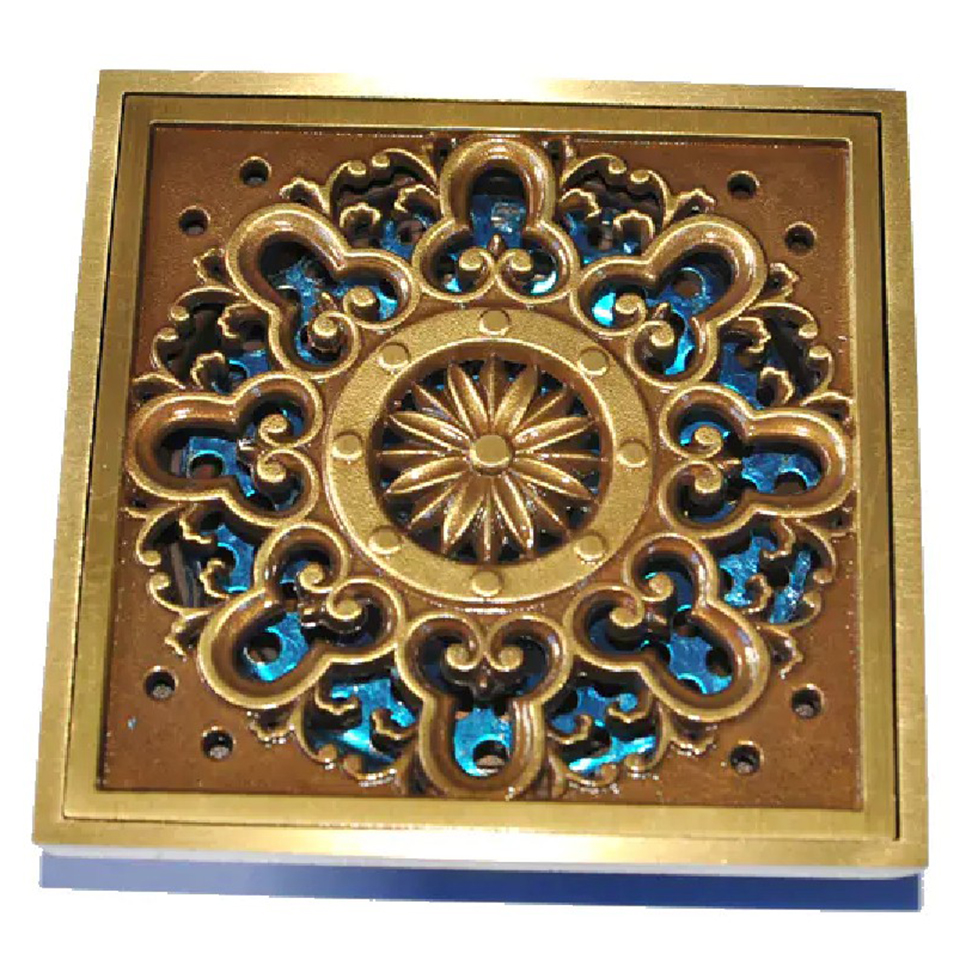 1061-brass floor drain