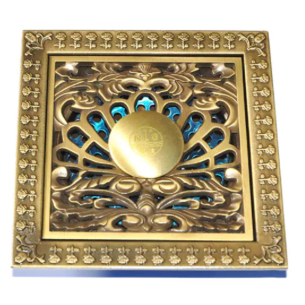1040-brass floor drain
