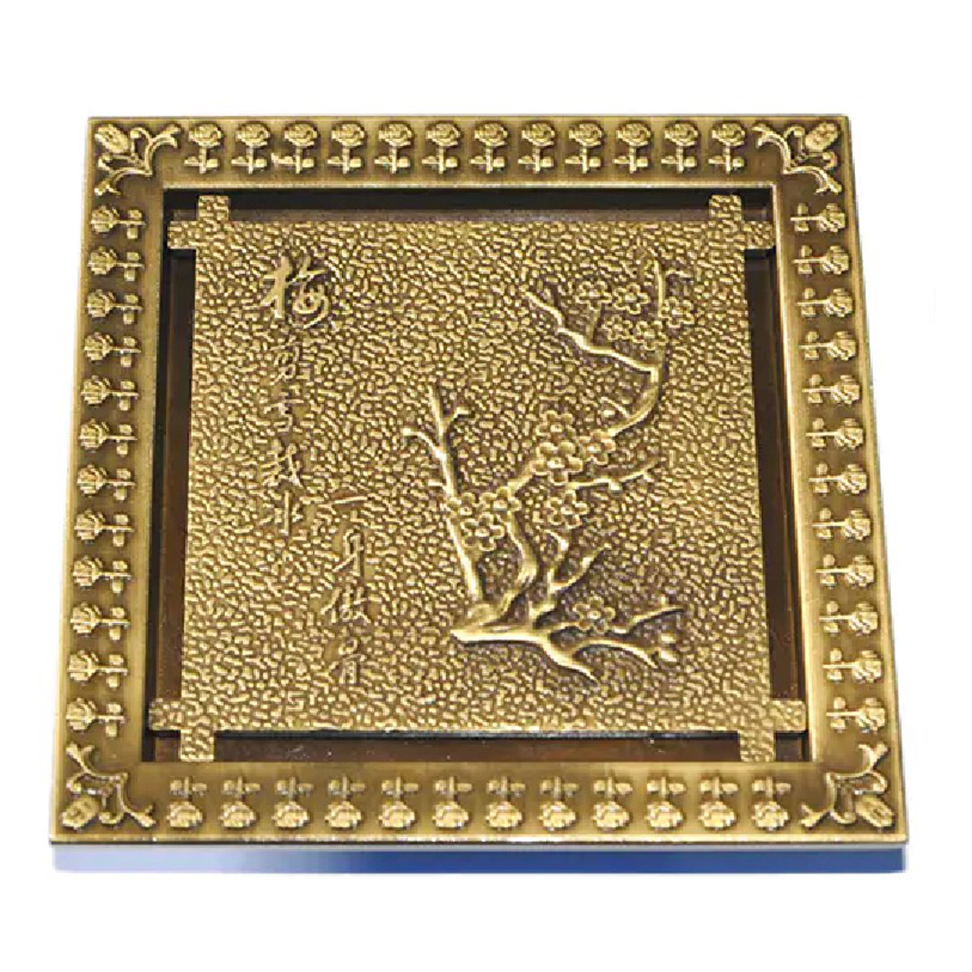 1009-brass floor drain