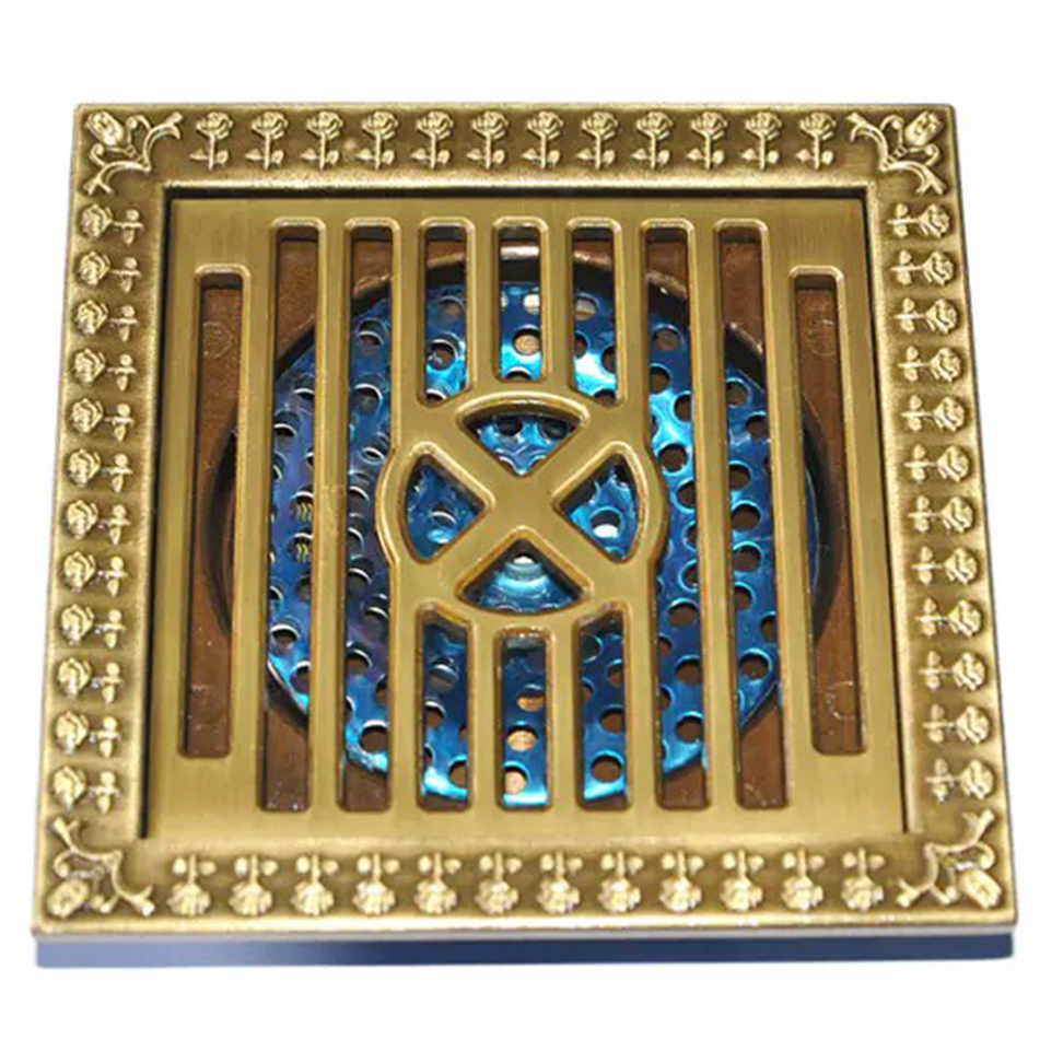 1002-brass floor drain