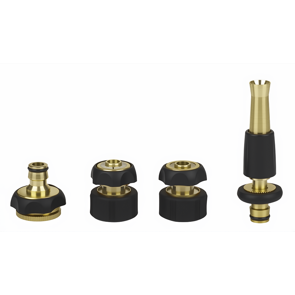 2529   4 pcs basic fitting set with soft TPR covered.