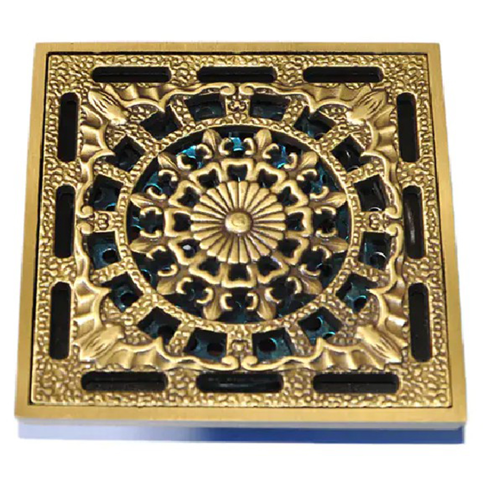 1052-brass floor drain