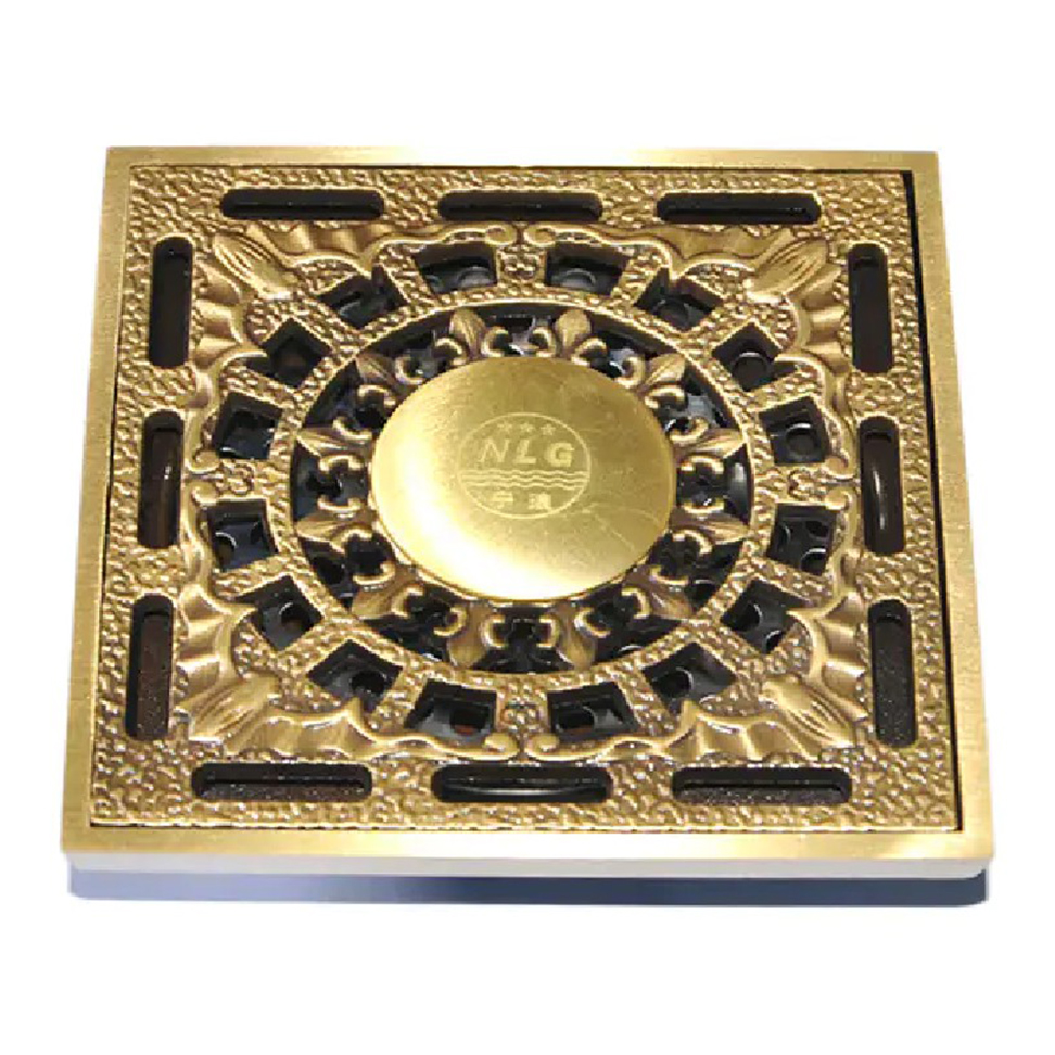 1051-brass floor drain
