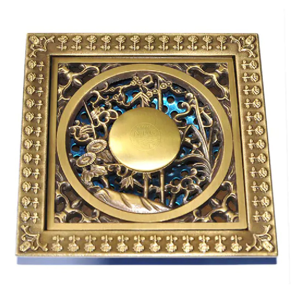 1045-brass floor drain