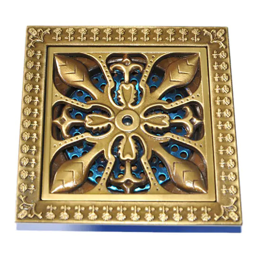 1037-brass floor drain