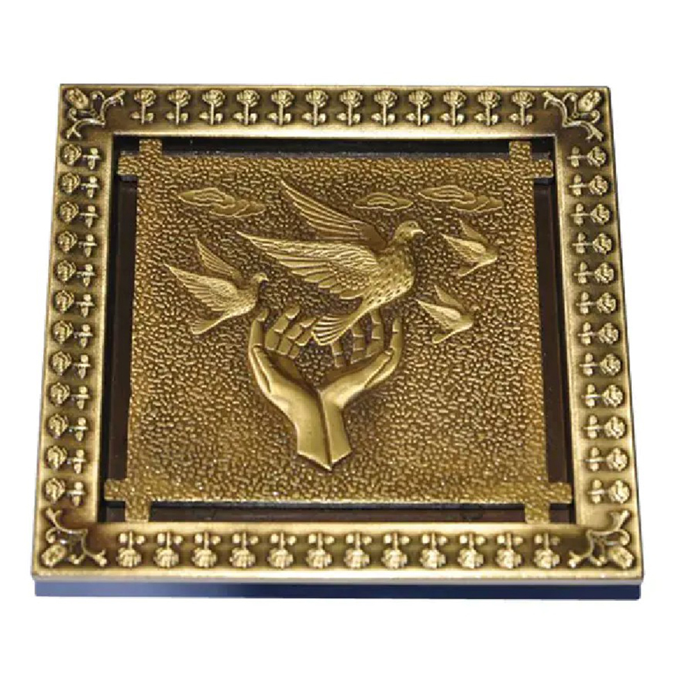 1014-brass floor drain