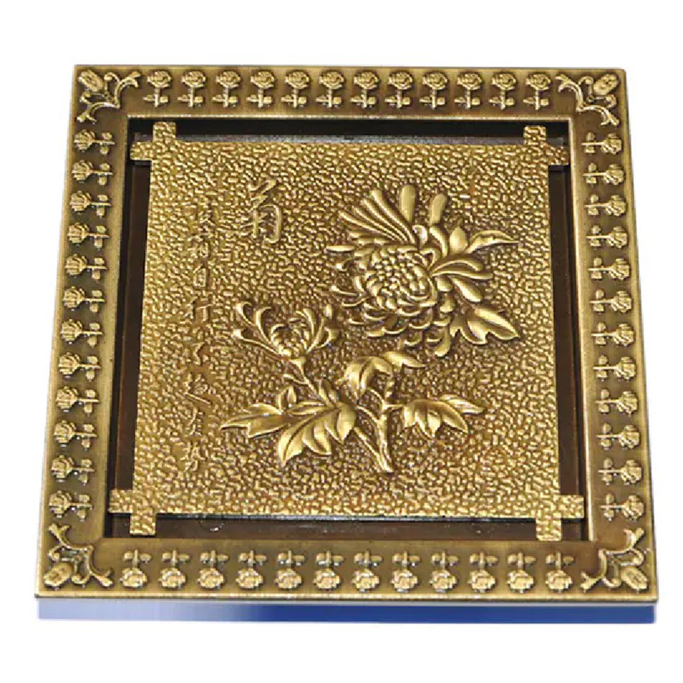 1012-brass floor drain