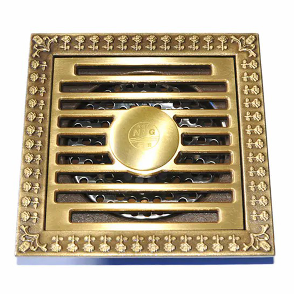 1004-brass floor drain